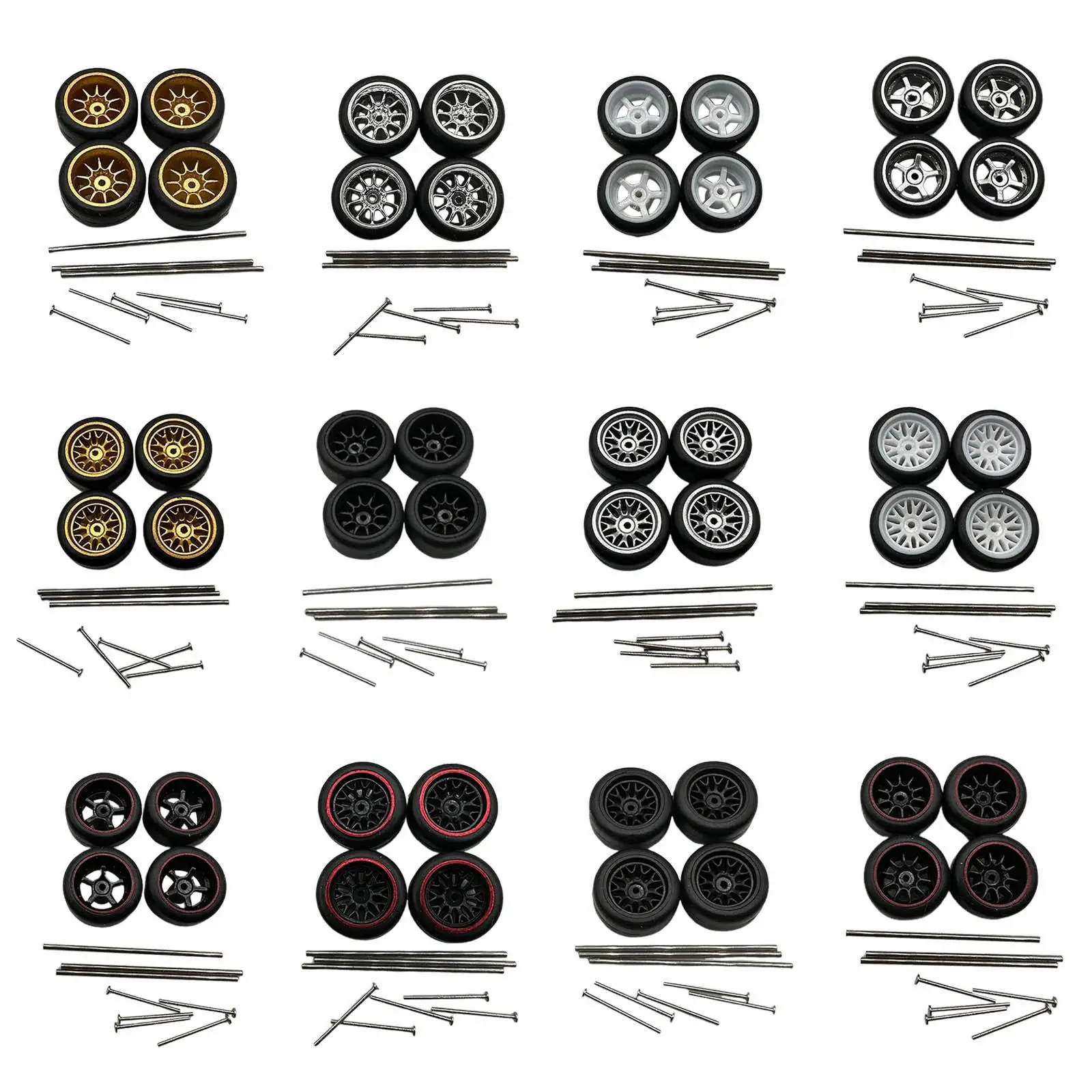 4X Rc Car Wheels An…
