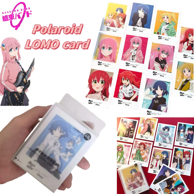 

Bocchi The Rock Gotoh Hitori Kita Ikuyo Ijichi Nijika Aa 2D Anime Peripheral Creative Polaroid Collectible Card Holiday Gift