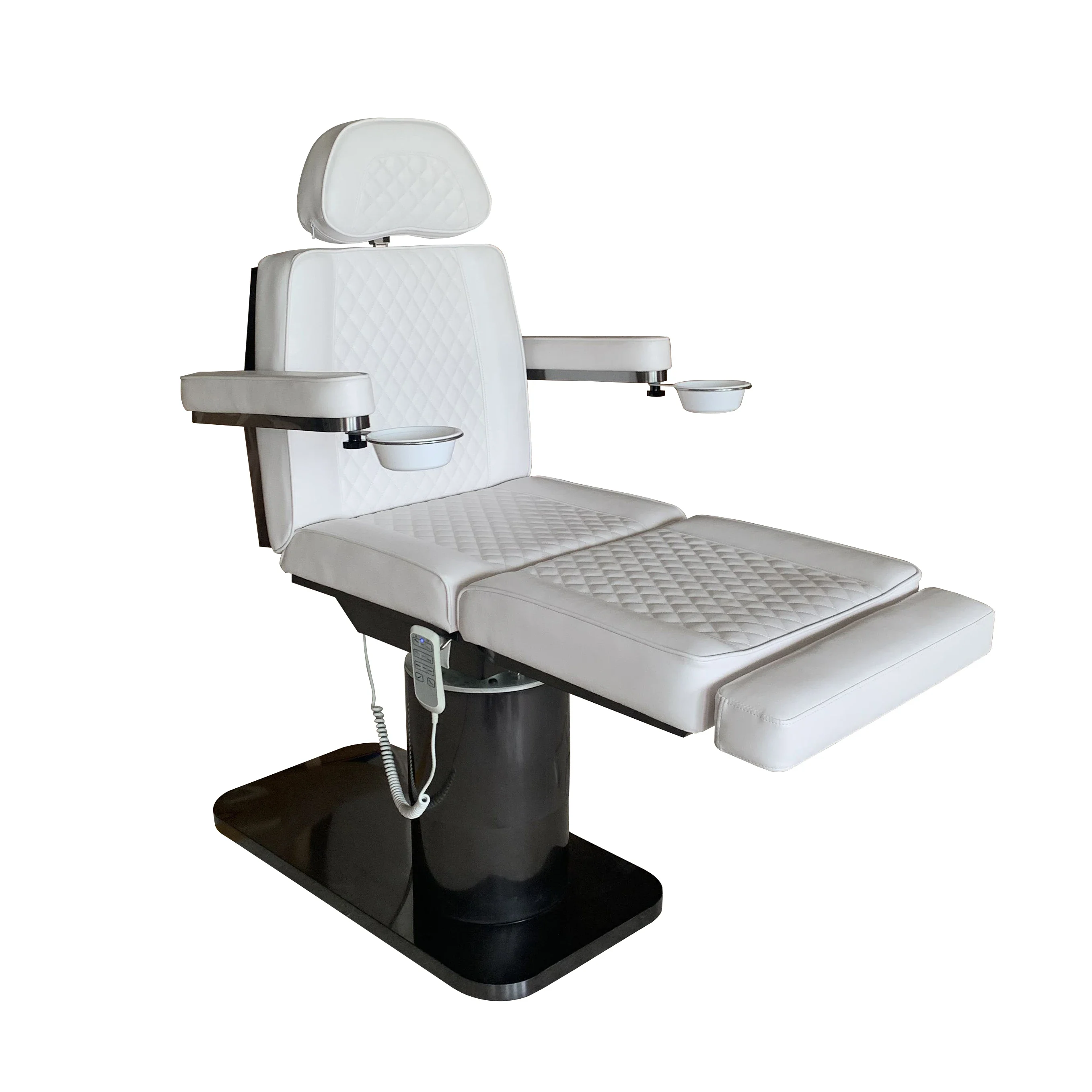 Beauty Salon Equipment Body Therapy Spa Lash Massage Eyelash Electric Treatment Facial Chair Curved Lash Bed For Sale