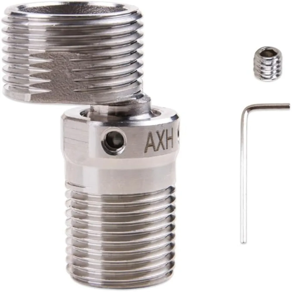 360 ° Adjustable Faucet Angled Curved Foot Eccentric Screw Corner Tap Adapter Kitchen Faucet Accessories