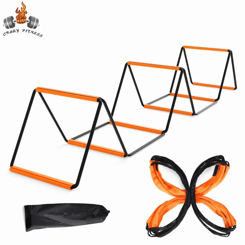 Foldable Agility Ladder Soccer Football Training Equipment Jump Speed Coordination Footwork Ladder with Carry Bag for Kid Adult