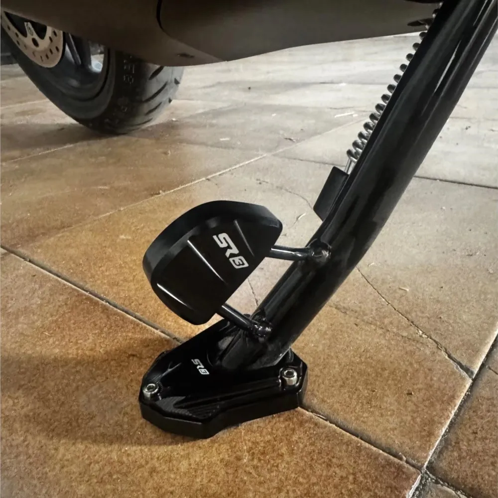 

For VOGE SR3 SR 3 2026 2025 2024 2023 SR250GT SR 250GT Motorcycle Kickstand Foot Side Stand Enlarger Pad Side Brace Assist Plate