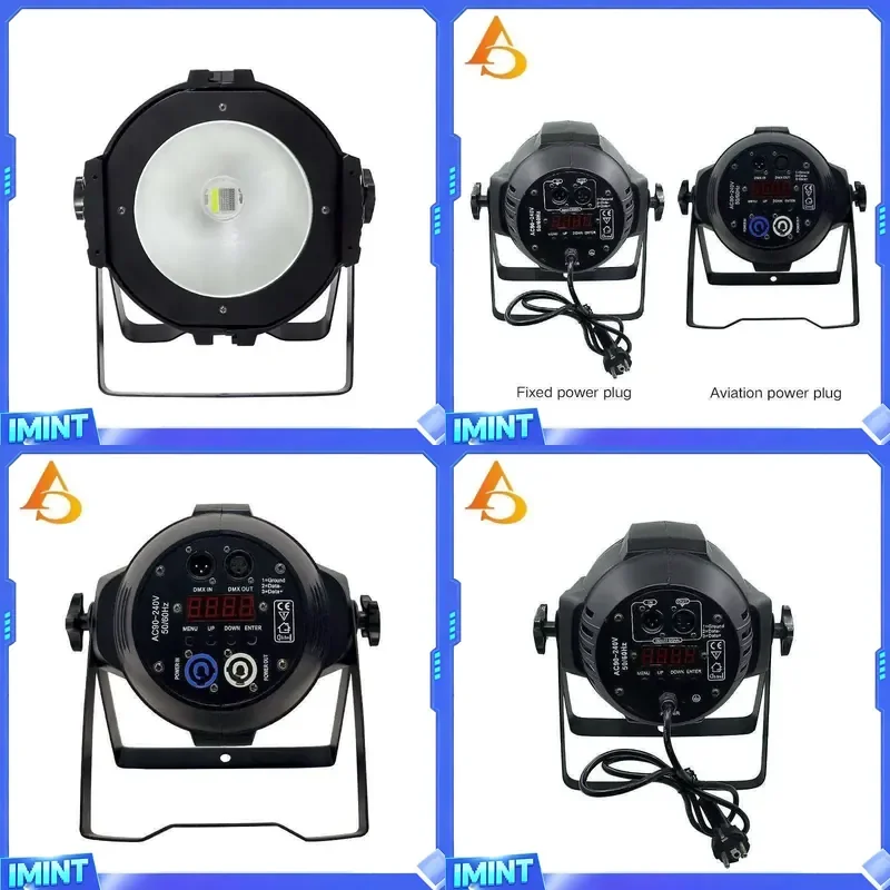 Factory Price 200w LED Cob Par Light Cold White Warm Rgbw Dmx512 Stage Cob Par Light