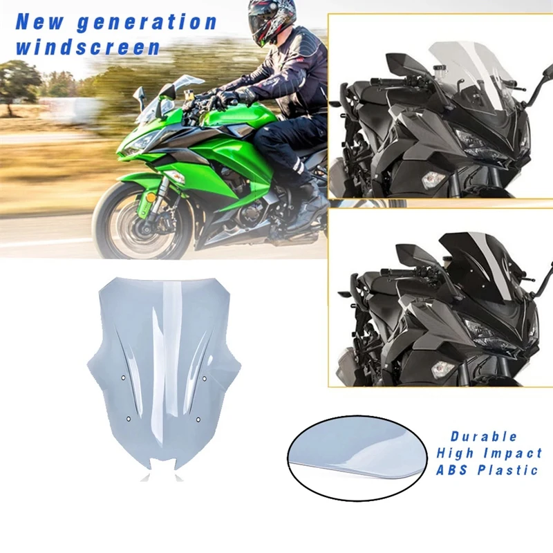 

Переднее ветровое стекло мотоцикла для Kawasaki Ninja 1000 Z1000 Z 1000 SX Z1000SX 2017-2020