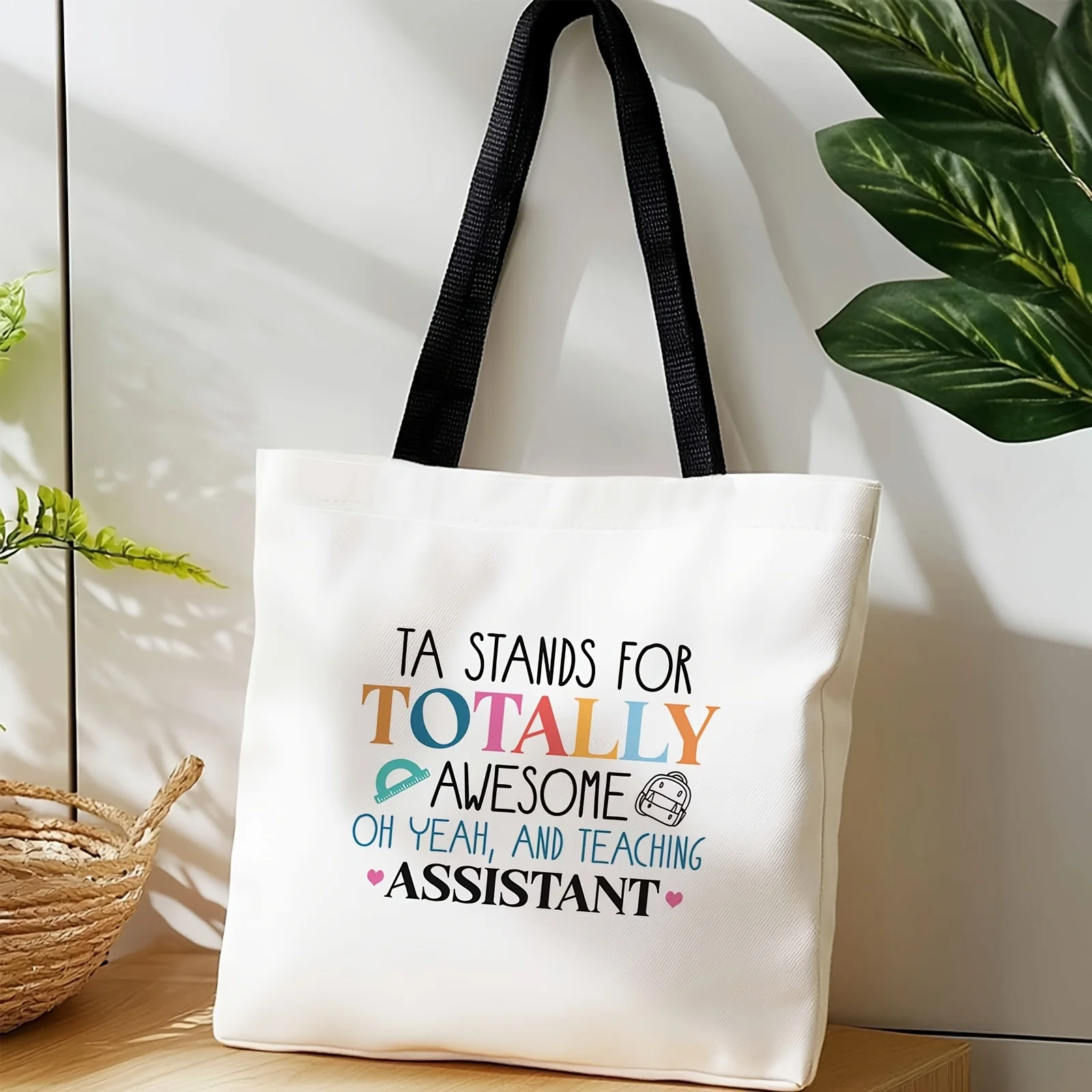 Nouveau sac fourre-tout pour impression, motif de gratitude incroyablement cool pour les assistants pédagogiques, pliable, léger, idéal pour l'école et le shopping