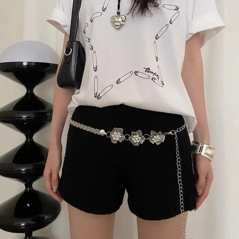 

Upscale Adjustable Dress Belts with Bohemian Flower Design; Essential Women's Clothing Accessory and Present.