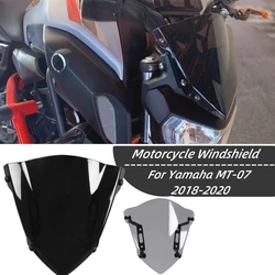 2019 MT07 MT 07 scudo antivento per Yamaha 2018-2020 accessori per la protezione del deflettore del parabrezza del parabrezza del parabrezza del motociclo