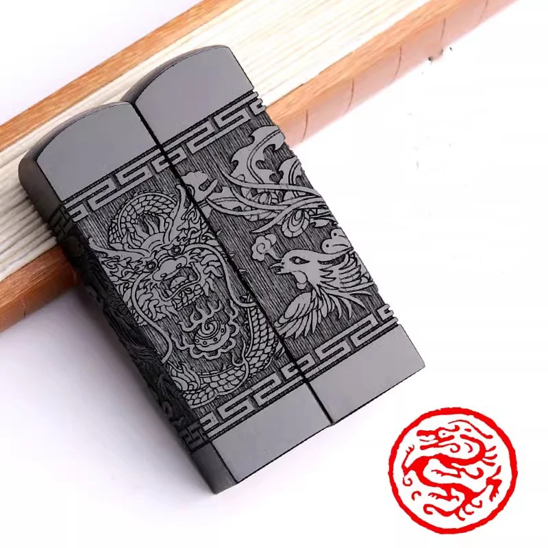 Custom Chinese Name Stamp Natural Solid Wood Kanji Hanzi Seal Private Calligraphy Teachter School Gift with Case ﻿