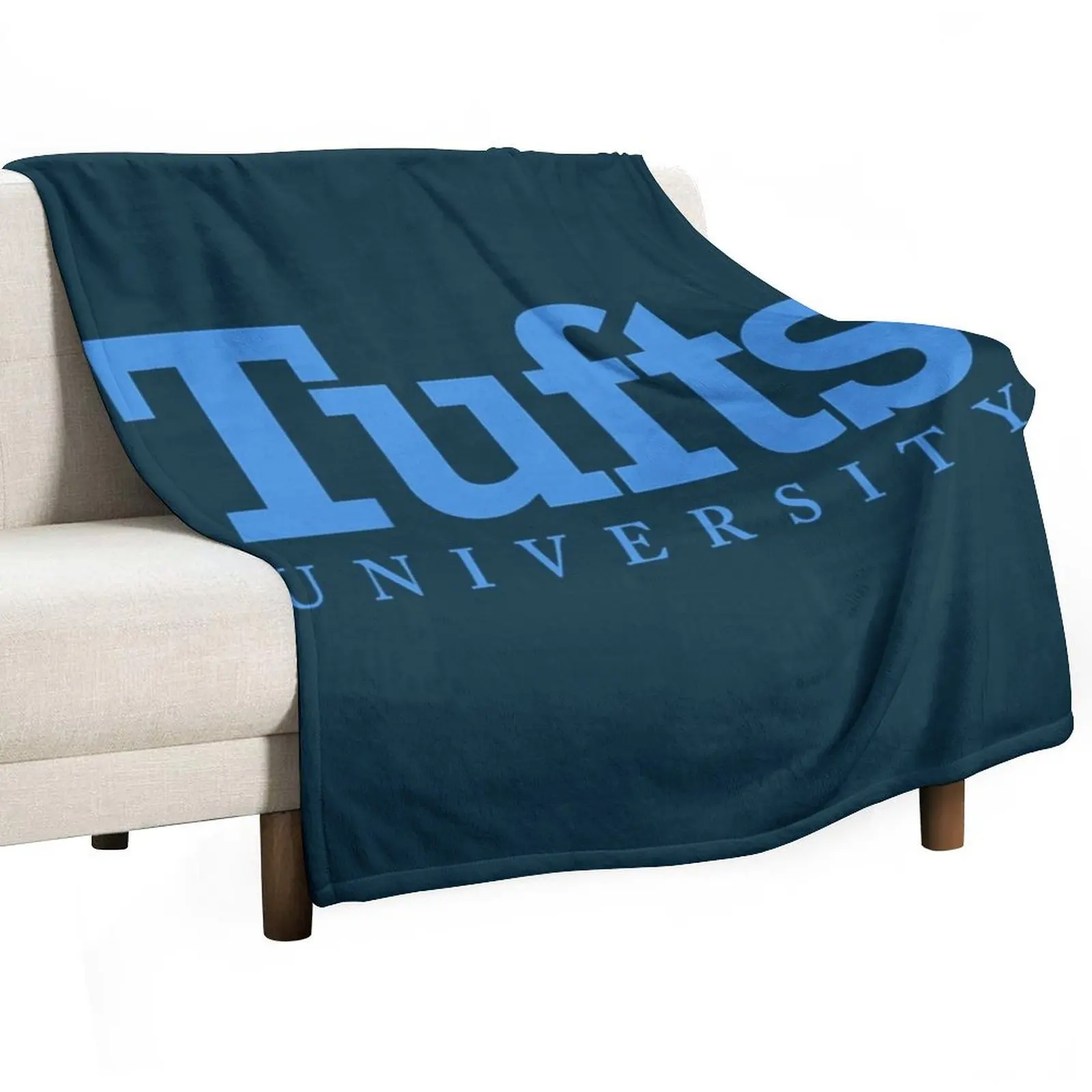 

Tufts University Throw Blanket Winter beds Fashion Sofas Plush Flannel Blankets
