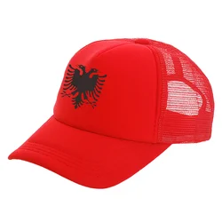 Albania Eagle Trucker Caps Men Albania Hat Baseball Cap Cool Summer Unisex Mesh Net Caps MZ-453