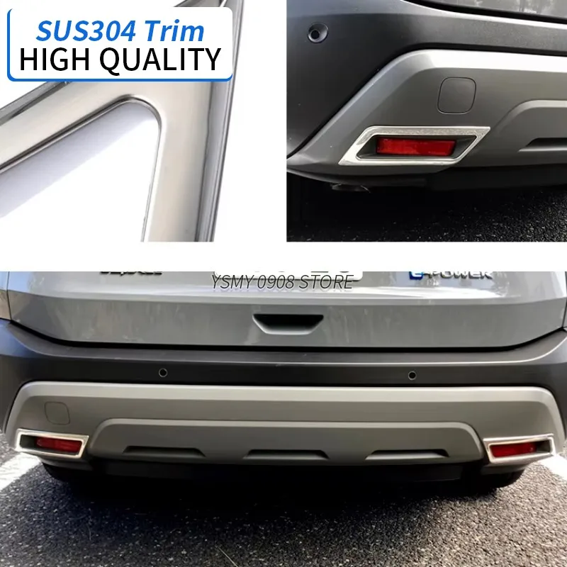 

2 PCS Rear Light Frame Trim for Nissan X-Trail 7/2022 2023 High Quality Stainless Steel Car Styling External Accessories