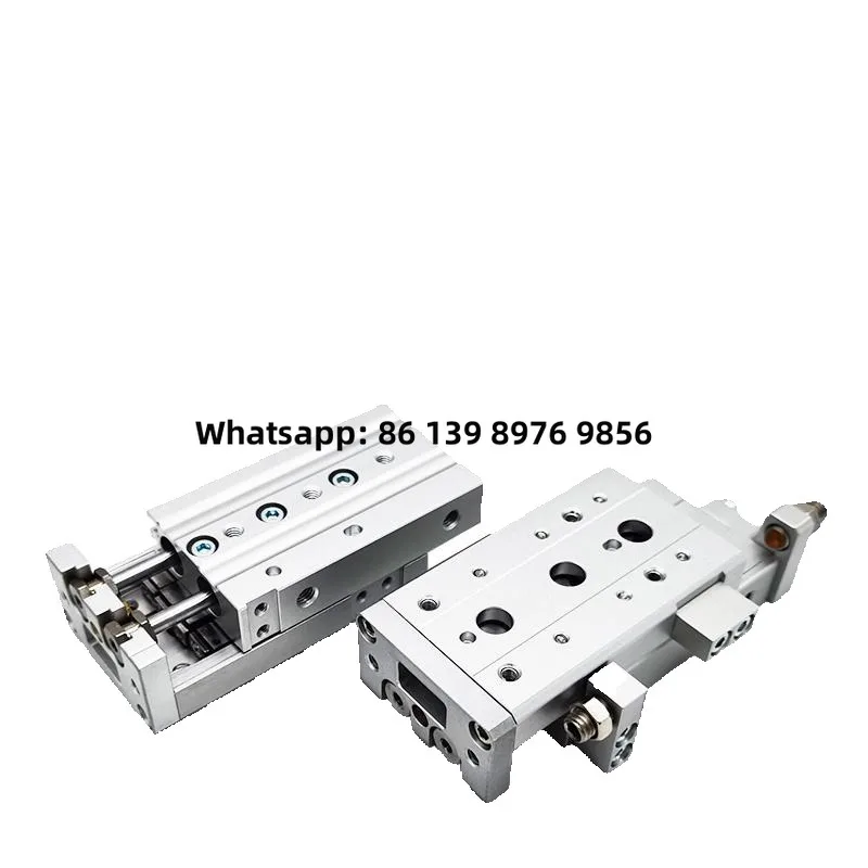 Pneumatic Slide Table Mxq6 8 12 16 20 25-20 30 50 75 100 Type Guide Rail Cylinder MXQL