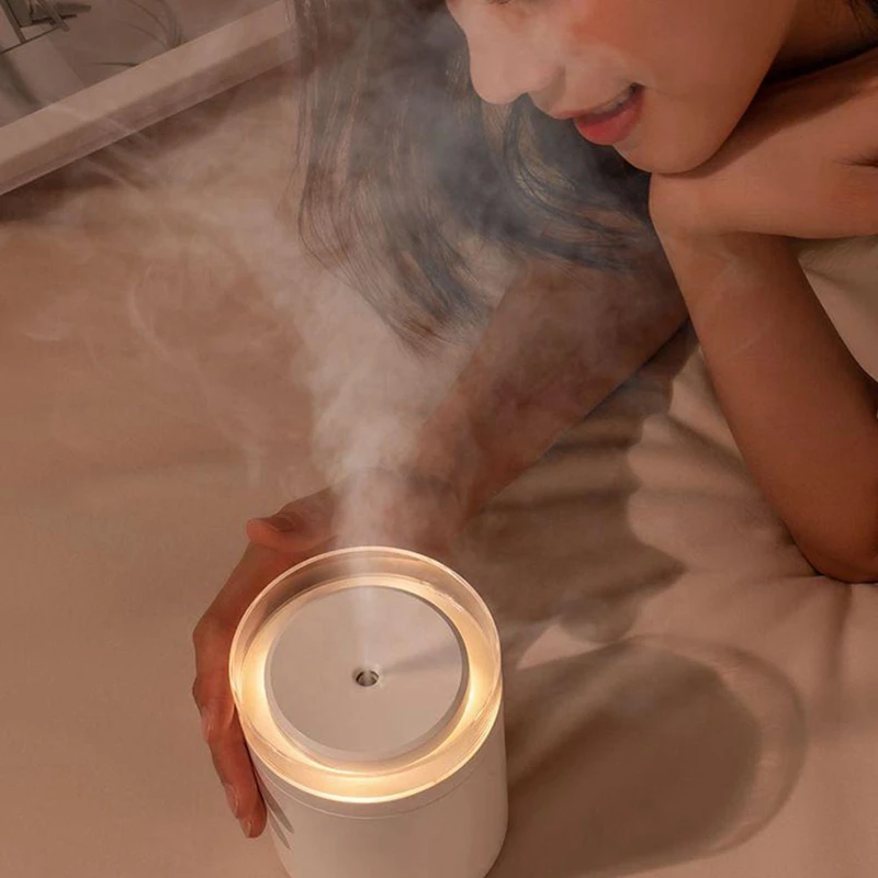 

Portable Mini Humidifier, 500Ml Small Desk Humidifier, USB Personal Desktop Humidifier For Plants Bedroom