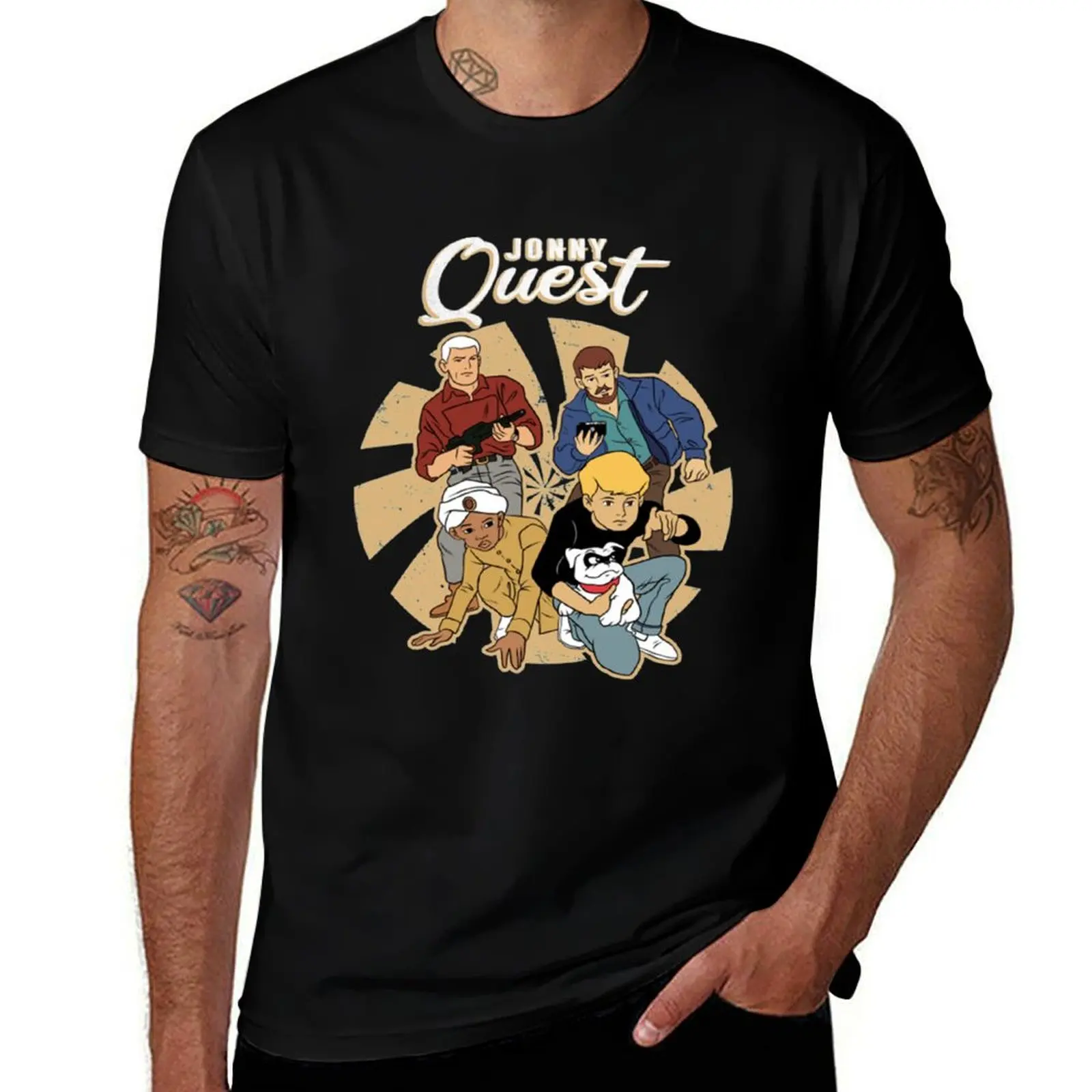 Jonny Quest T-Shirt man t shirt luxury T-Shirt