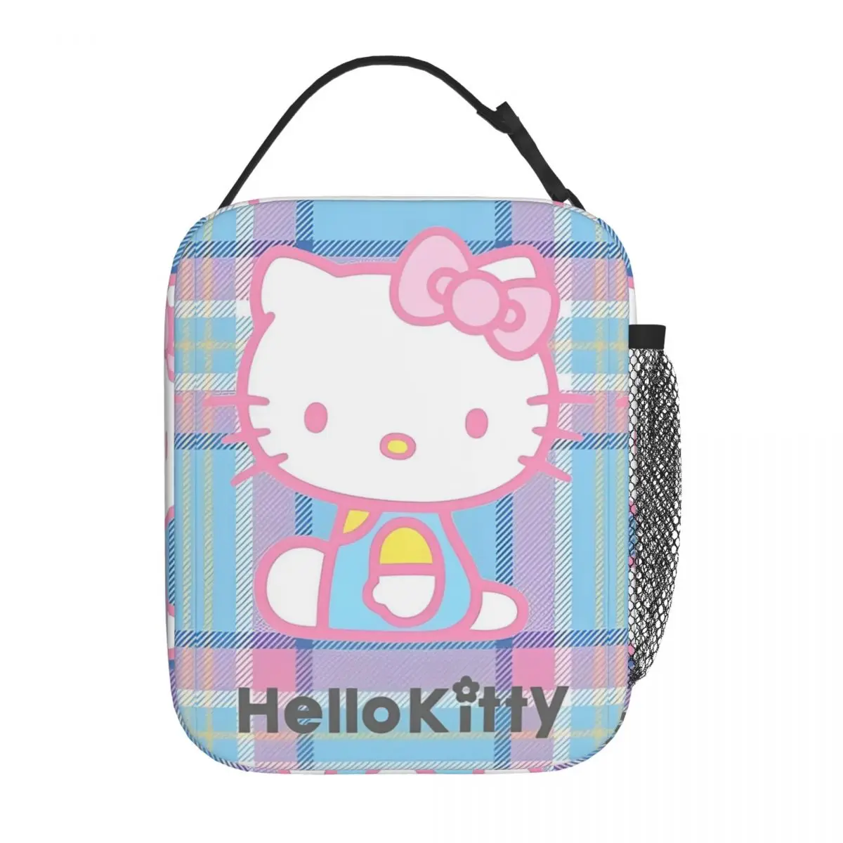 Hello Kitty Kawaii Anime Insulated Lunch Bags Cooler Bag  Lunch Container Leakproof Tote Lunch Box for Men Women Office Picnic