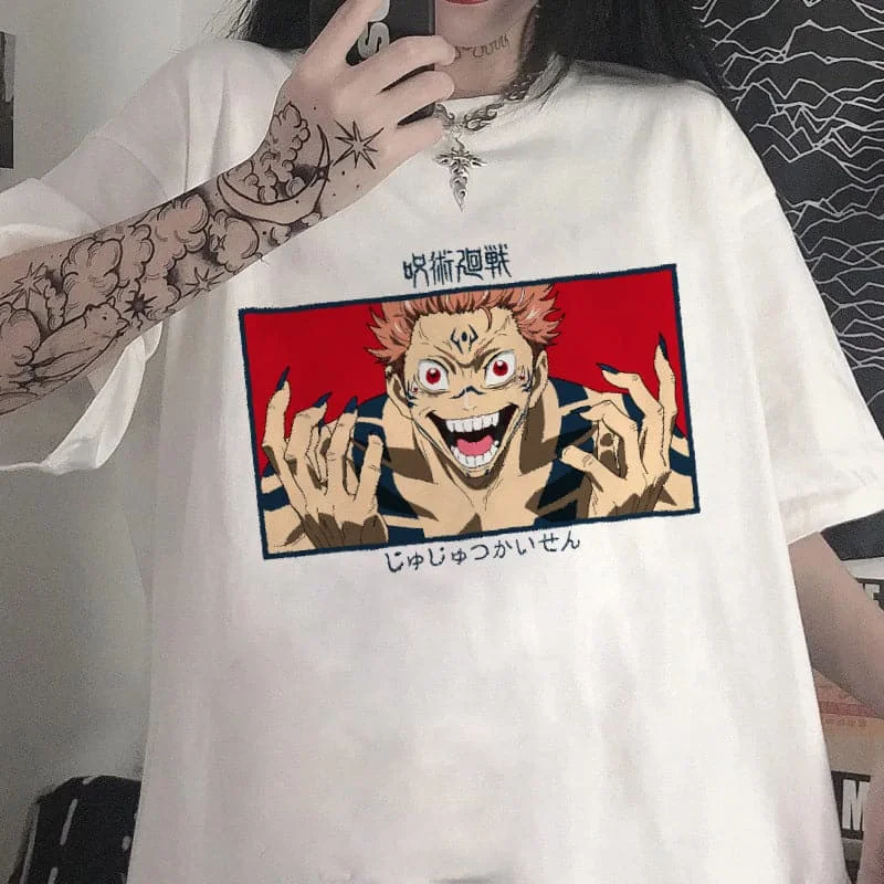 Sukuna Intense Gaze Jujutsu Kaisen T-Shirt