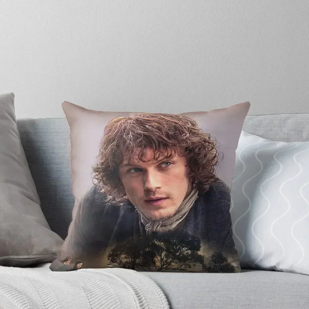 

sam heughan Throw Pillow sleeping pillows Cushion Child Cushion Cover For Sofa Sofa Pillow Cover pillow
