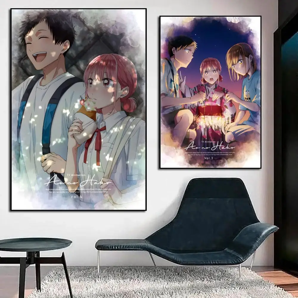 آو نو هاكو ملصق HD الفن لزجة جدار مقاوم للماء المنزل أنيمي فيلم المغني غرفة المعيشة غرفة نوم بار الديكور الجمالي