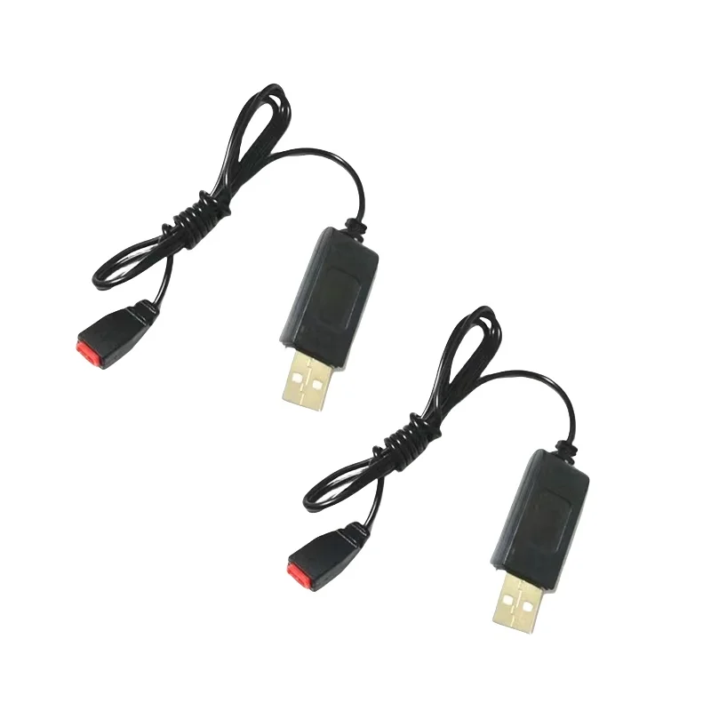 

2Pcs SYMA X21 X5HW USB Charger Cable 3.7V 1S for Drone of X21W x26 X26A X5A-1 X5HC X5UW X9S X54HW X56W RC Quadcopter