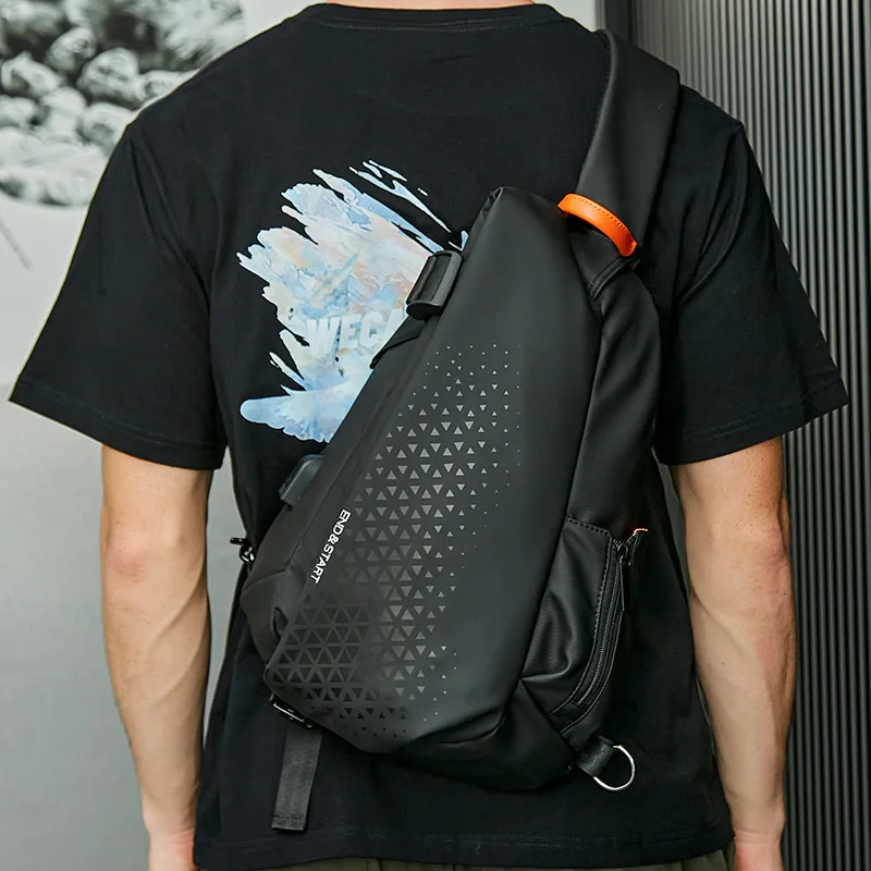 Men Large Chest Bag Male Sport Crossbody Backpack Man Outdoor Shoulder Sling Pack For Men Travel Hiking Cycling Daypack