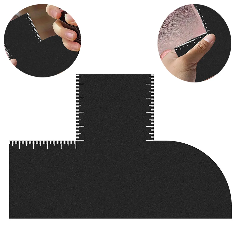 

Профессиональный инструмент для формирования бороды, карта для улучшения линии роста волос для точного укладки бороды, необходимый формирователь бороды для мужчин