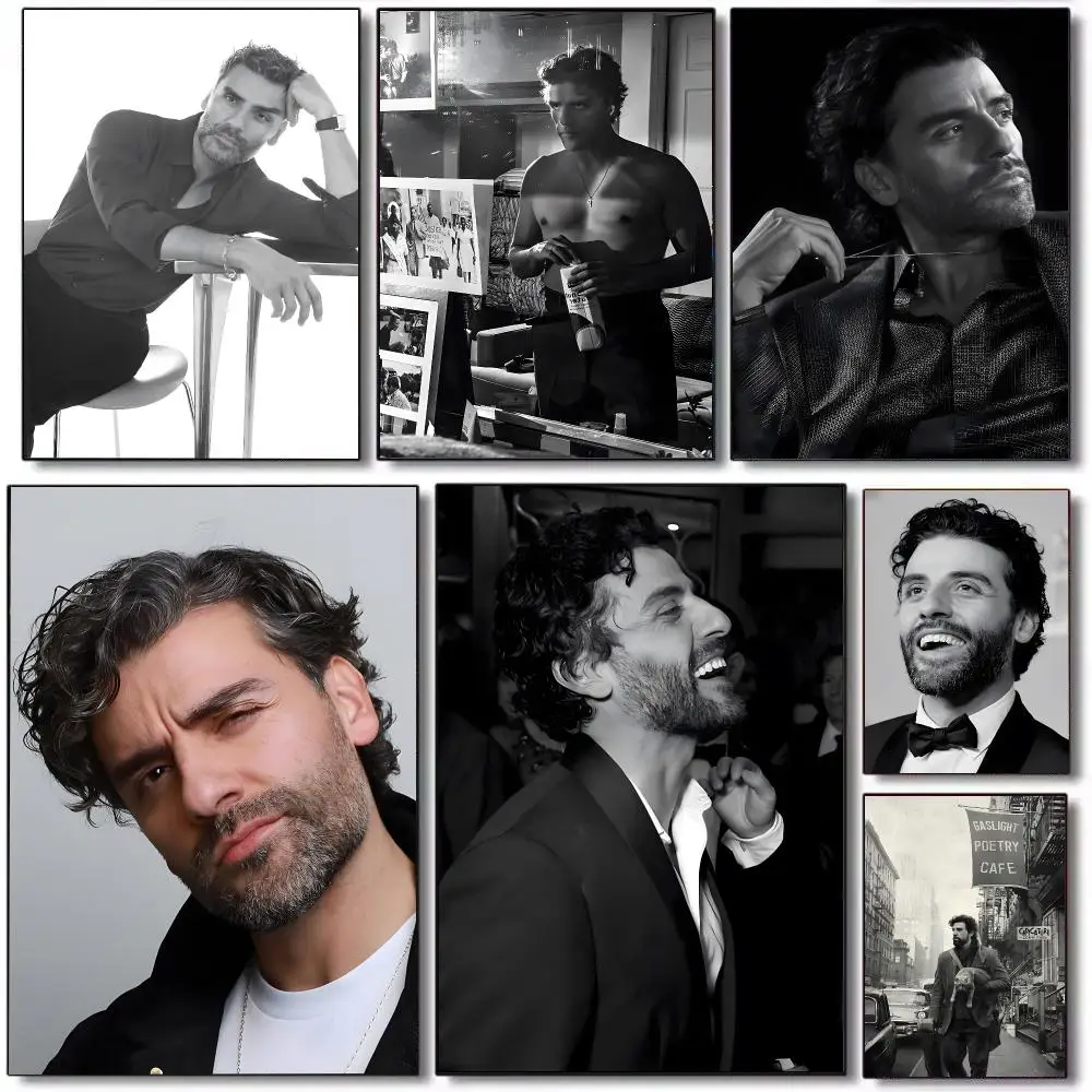 Singer O-Oscar Isaac Poster HD Waterproof Self-Adhesive Wall Sticker For Room Decor, Premium Print Gift