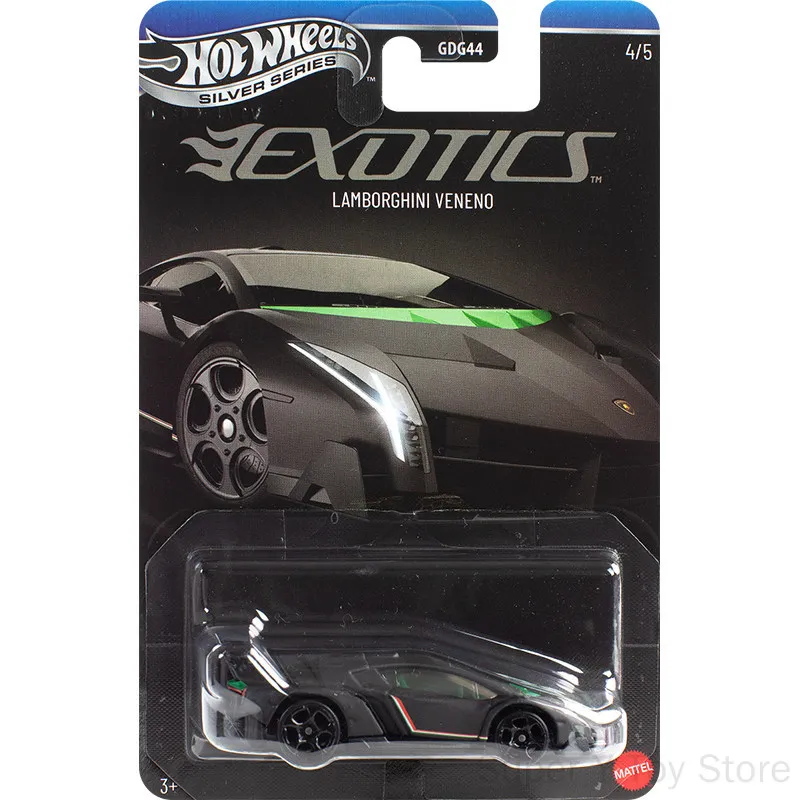 Hot Wheels Diecast Alloy Car Model Ferrari Laferrari Gdg44 Silver Series Exotics Collectible Vehicle For Enthusiasts Collection view 3