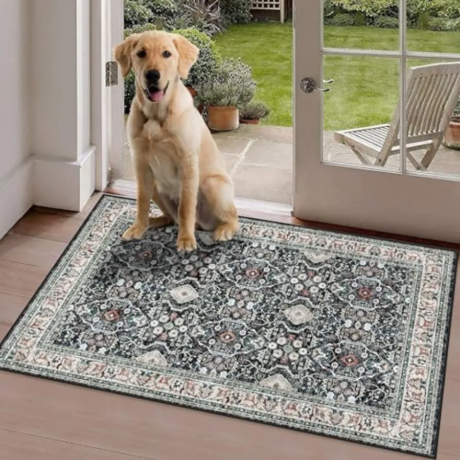 

Non Slip Runners for Hallways, Washable Hallway Runner Rug, Long Ultra Soft Kitchen Runner Rug, Non Shedding Accent Farmhouse R