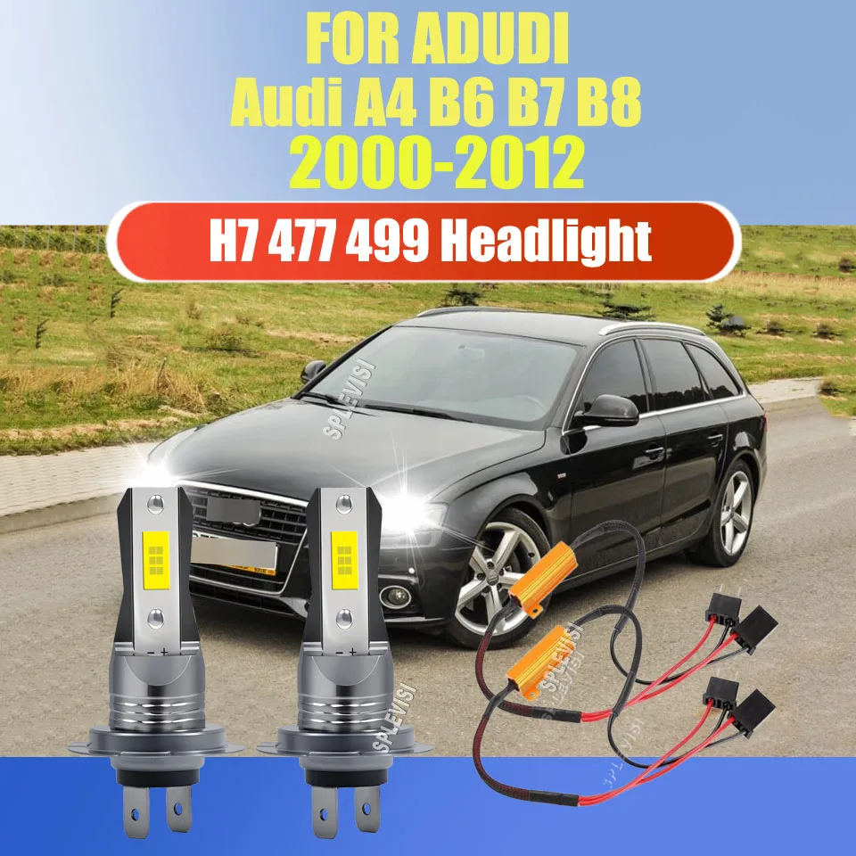 

477 светодиодная мотоциклетная фара - надежная в чрезвычайной погоде для Audi A4 B6 B7 B8 2000 2001 2002 2003 2004 2005 2006 2007-2012