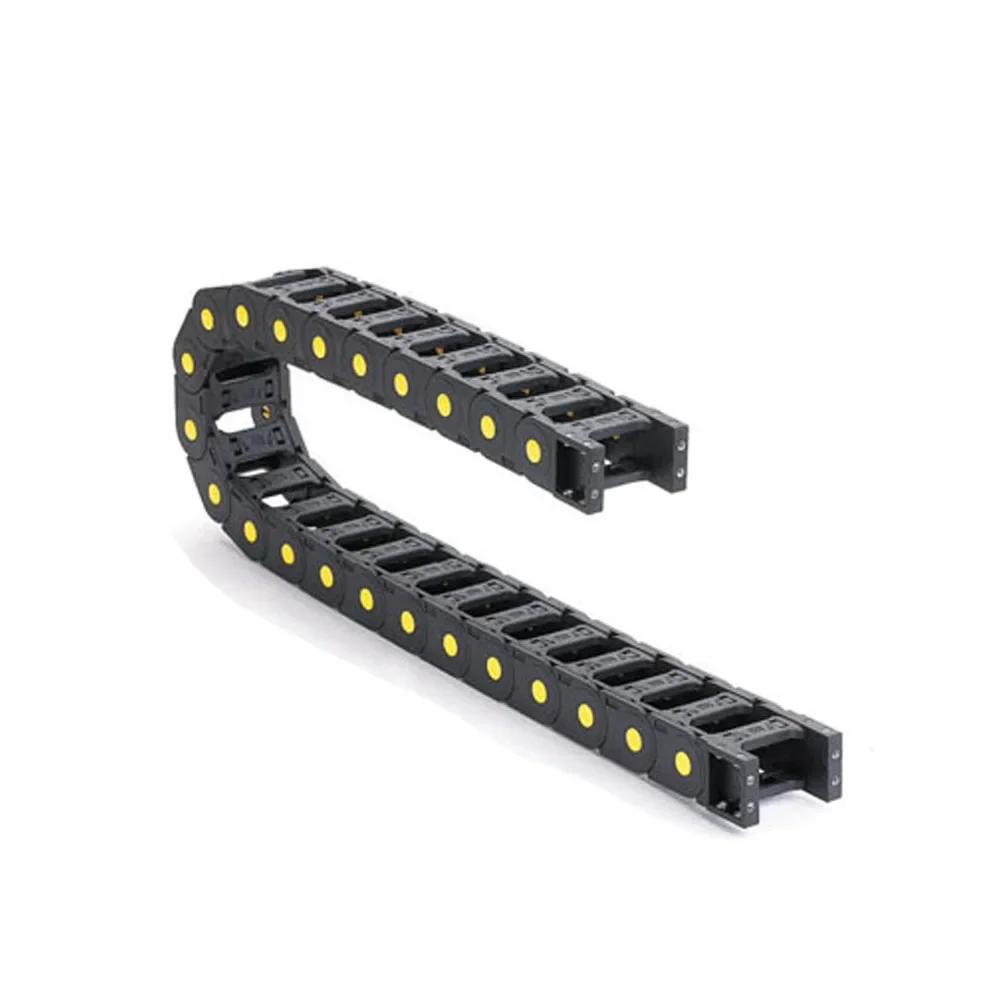 HAOJIAYI Drag Chain JFLO H25Q.1.S 20x38 20x50 Bridge Type Dual Side Opening Heavy-Duty Plastic Towline