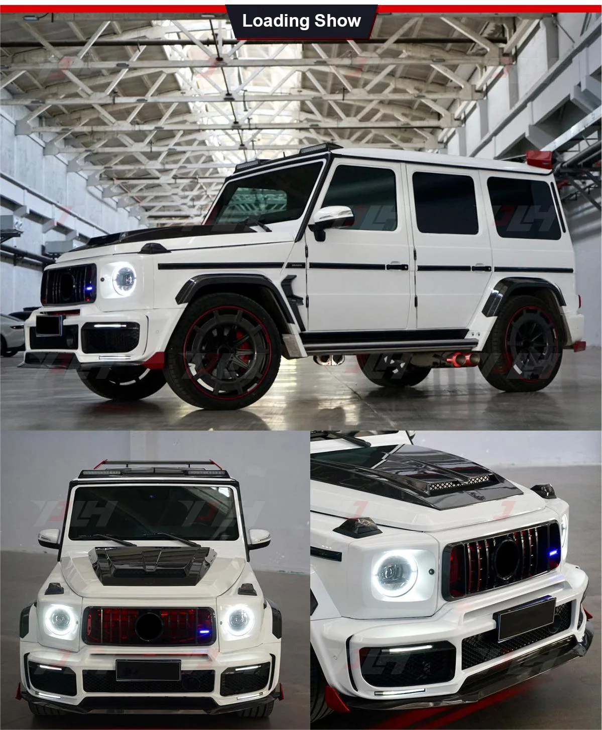 G Class W463 Facelift Upgrade W464 Rocekt Style Body Kit Car Bumpers Body Parts W463 Old to New W464 B900 Rocket Bodykit