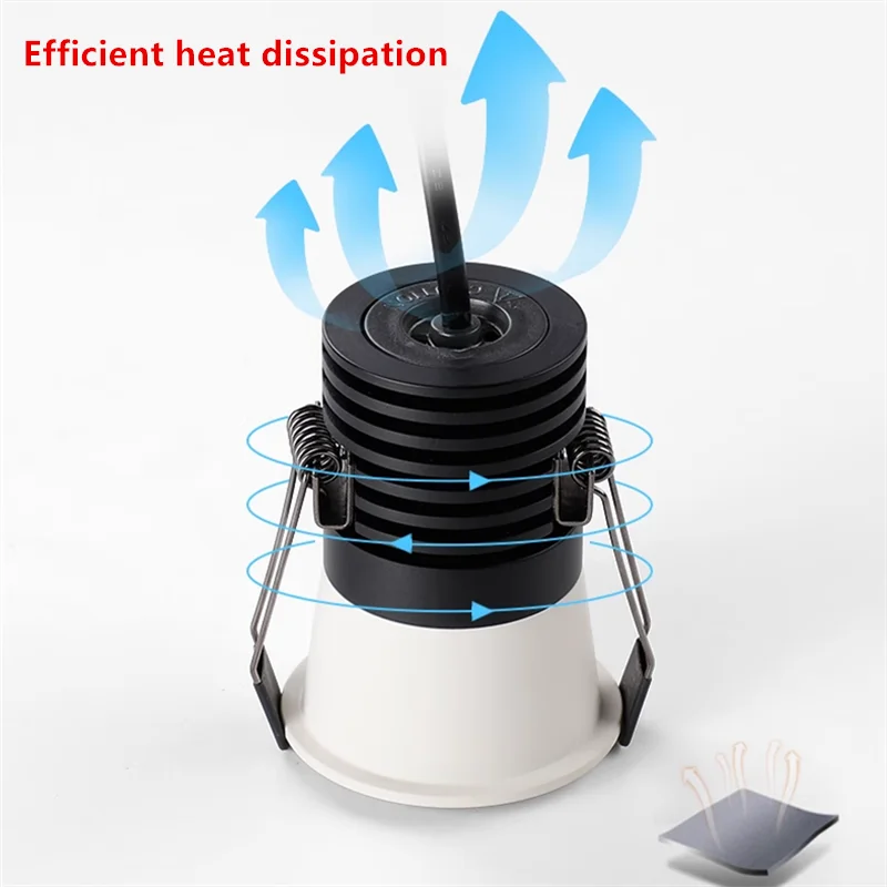 2026 NEW Style Dimmable COB LED Downlights 7W 10W LED Ceiling Lamp Spot Lights AC85~265V Background Lamps Indoor Lighting