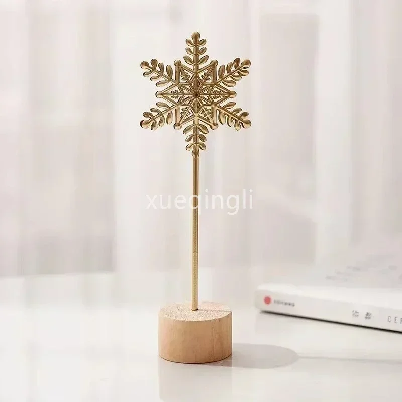 1pc Ginkgo Leaf Decoration Wooden Ornaments Miniature Figurines Office Desktop Crafts Home Decor Festival Gift Home Accessories