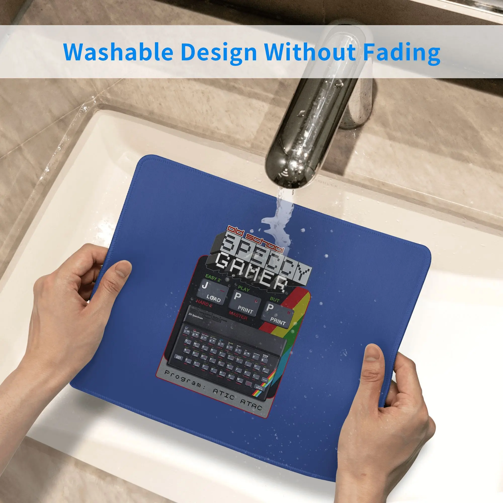 المدرسة القديمة المواصفات ألعاب ماوس الوسادة الكمبيوتر لوحة المفاتيح ماوس حصيرة الألعاب الكمبيوتر المحمول حصيرة مكتب الملحقات الجدول الحصير