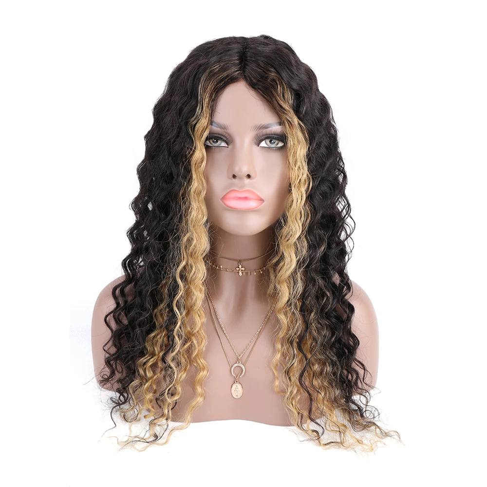 Pixie Curl Lace Frente Perucas de Cabelo Humano para As Mulheres, 100% Real Onda Profunda, Ondulado Parte, Remy Brasileiro, 22"