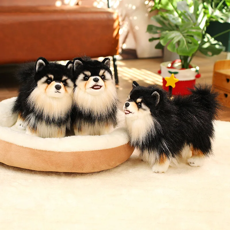 

Cartoon Simulation Chihuahua Plush Toy Cute Little Dog Stuffed Doll Soft Soothing Puppy Plushie Home Decor Gift for Girls