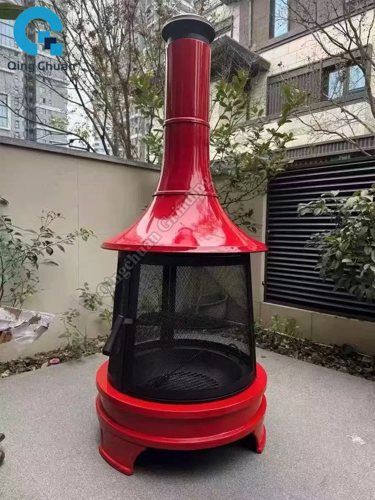Outdoor Heating Bonfire Oven Courtyard Home Vintage Barbecue Stove Garden Wood Charcoal Homestay Barbecue Stove