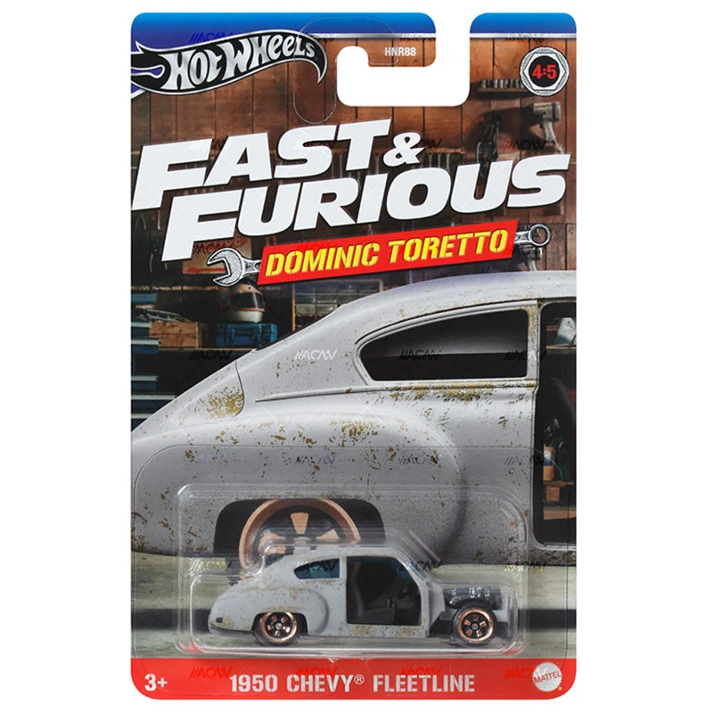 Hot Wheels Fast and Furious W MOTORS LYKAN HYPERSPORT/1995MAZDA RX-7/CHEVY FLEETLINE 1/64 Die-cast Model HNR88