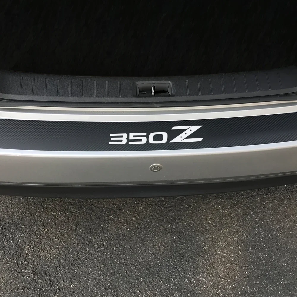 Car Rear Bumper Decor Stickers For Nissan Qashqai Micra 350Z Elgrand Livina Kicks Navara Livina Navara NV200 Serena Versa Armada