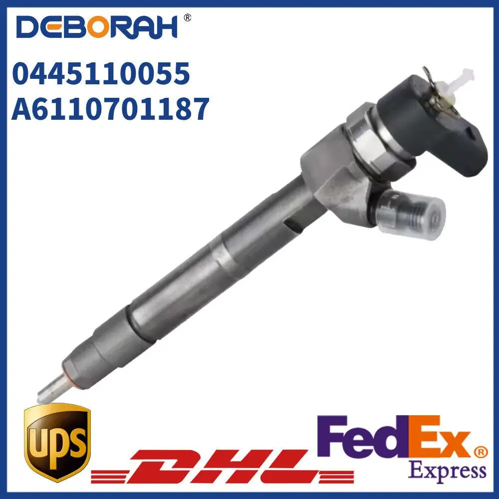 

0445110055 Common Rail Sprayer Injector A6110701187 For Bosch Mercedes-Benz