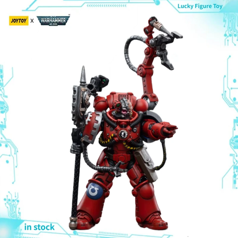 

【In stock】 Original JOYTOY 1/18 Warhammer 40K Ultramarines Primaris Techmarine Action Figure Model Toy Gift Collection Cartoon