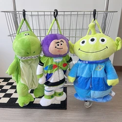 Cute Anime Tissue Cover per auto Lovely Buzz Lightyear Rex Green Dinosaur Alien peluche Cover Home Decor regali di natale ragazza