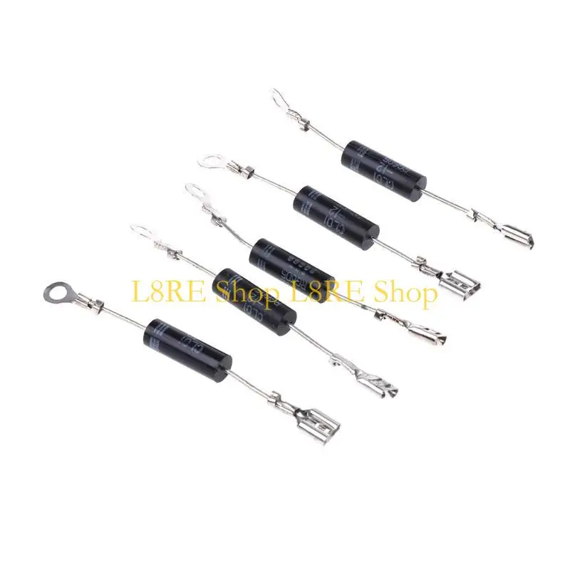 L8RE 5Pcs/Set Single Diode Diode Rectifier Microwave Electronic Parts