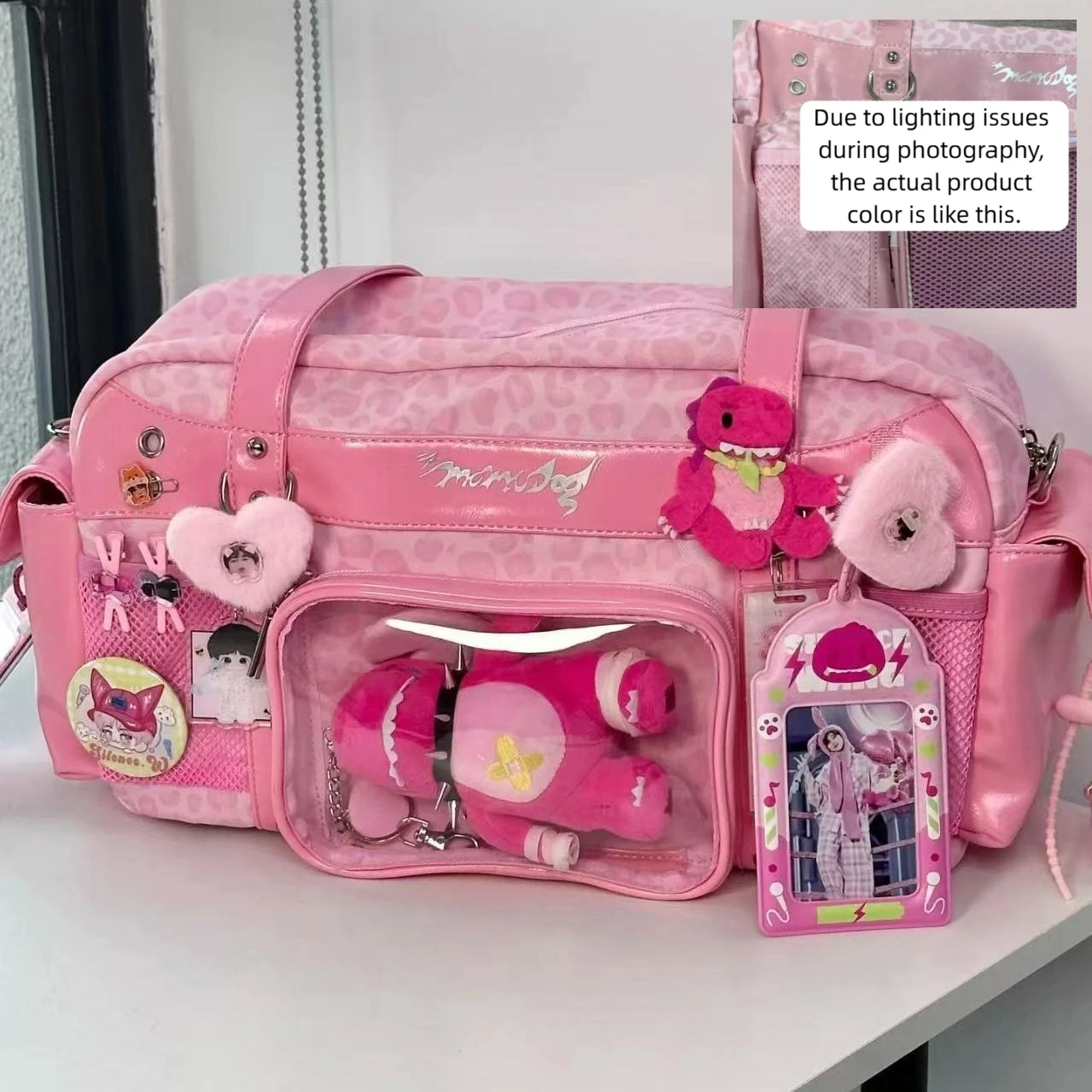 New Niche Design Fashionable Girls Ulzzang Y2K Ita Bag Trendy and Sweet Shoulder Bag Comic Exhibition Personality Handbag