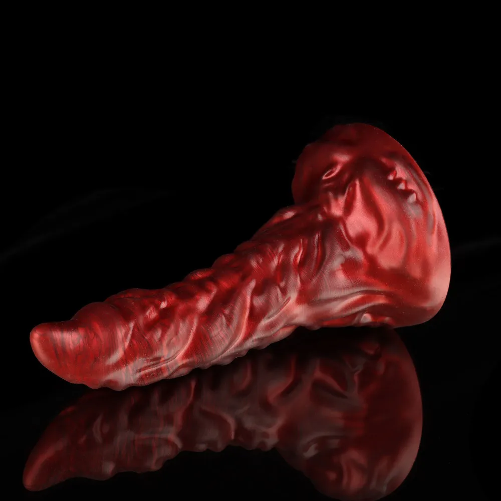 Unisex Liquid Silicone Penis Backyard Anal Plug Small Adult Sex Toy Masturbator for Personal Pleasure