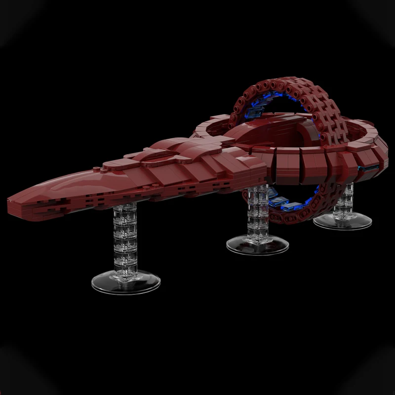 

618pcs MOC Vulcan D'kyr Class Space Building Blocks Christmas Gift Master Series Collector Edition Model