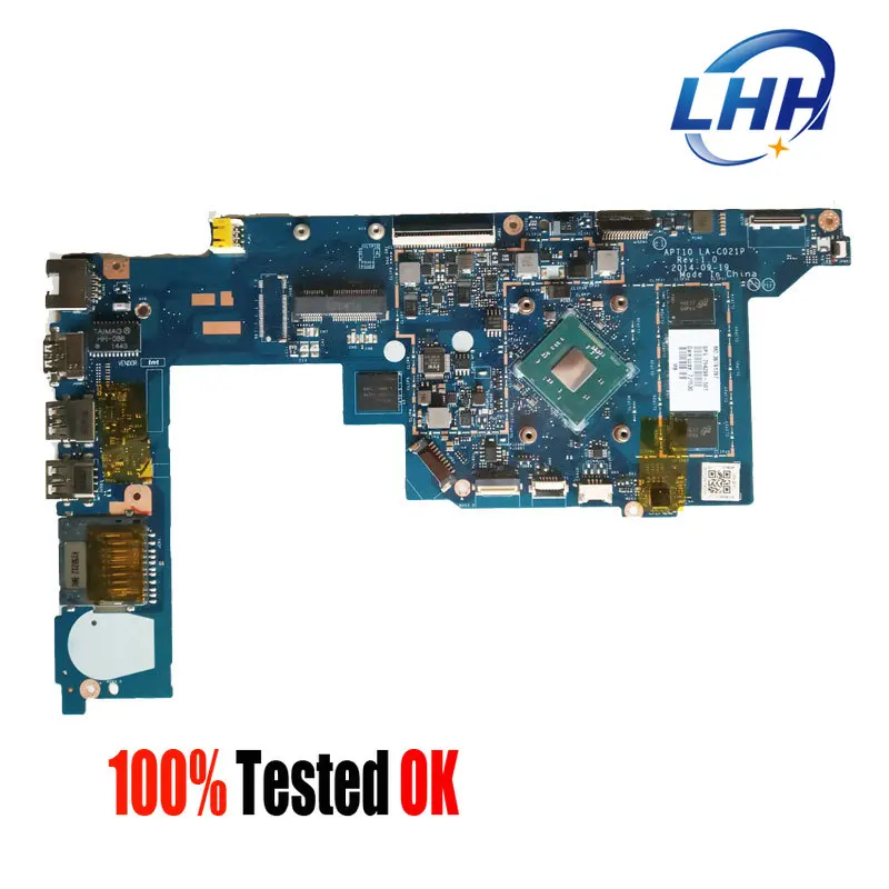 

APT10 LA-C021P Mainboard for HP Stream X360 11-P Laptop Motherboard with N2840 CPU 2GB-RAM 32G-eMMC UMA