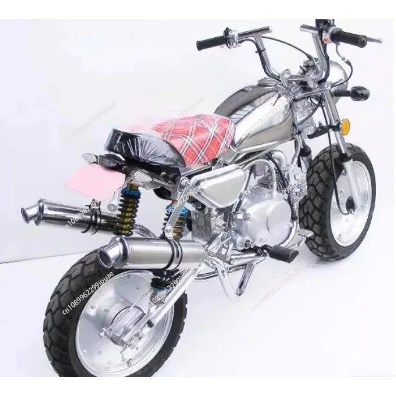 50Q-7 Mini Scooter Dual Exhaust Pipe Modified Double Outlet Replacement Repair Spare Accessory