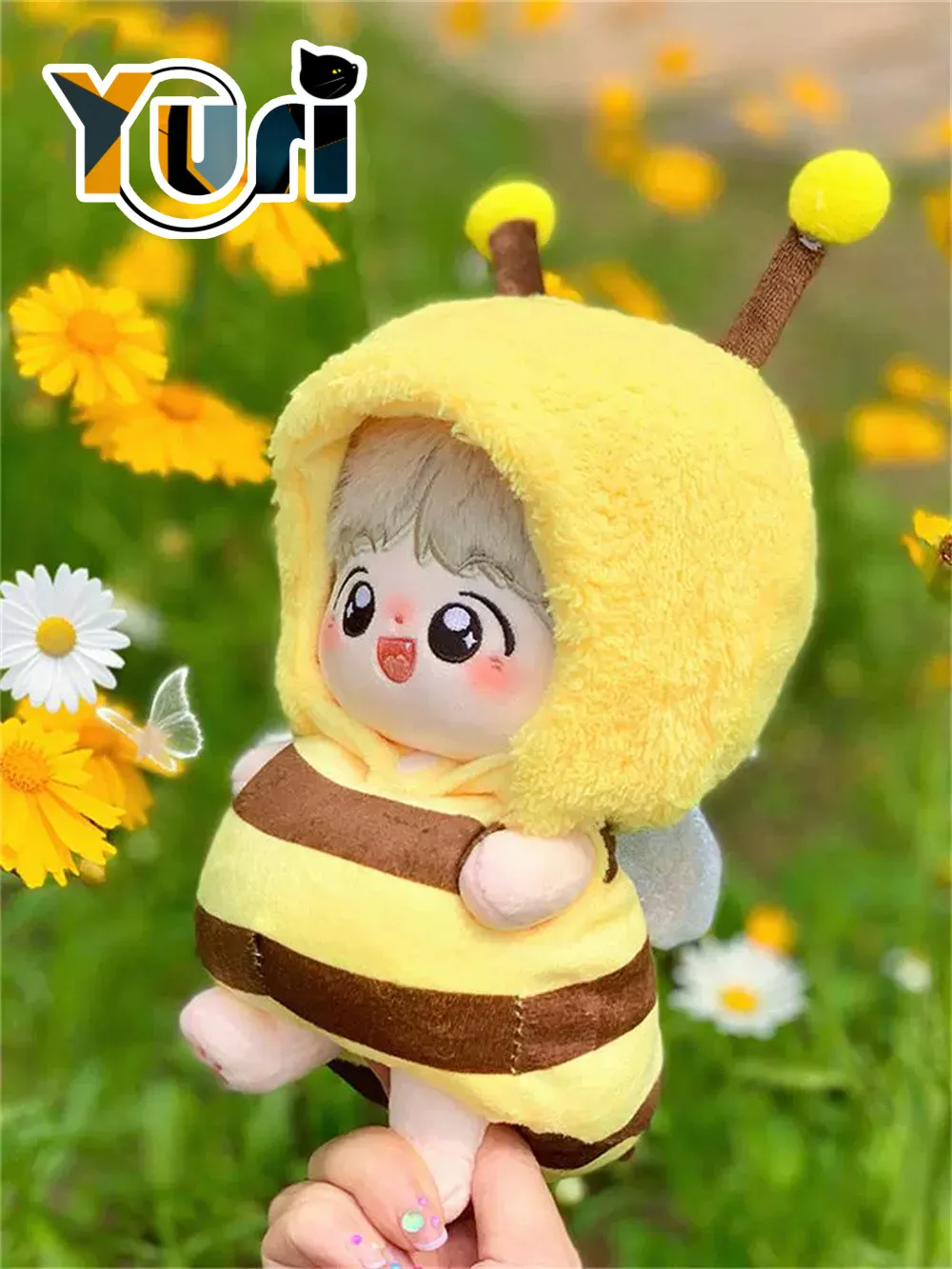 

Cute Spring Bee Suit Costume For 10cm 15cm 20cm 40cm Doll Clothes Clothing Cosplay C