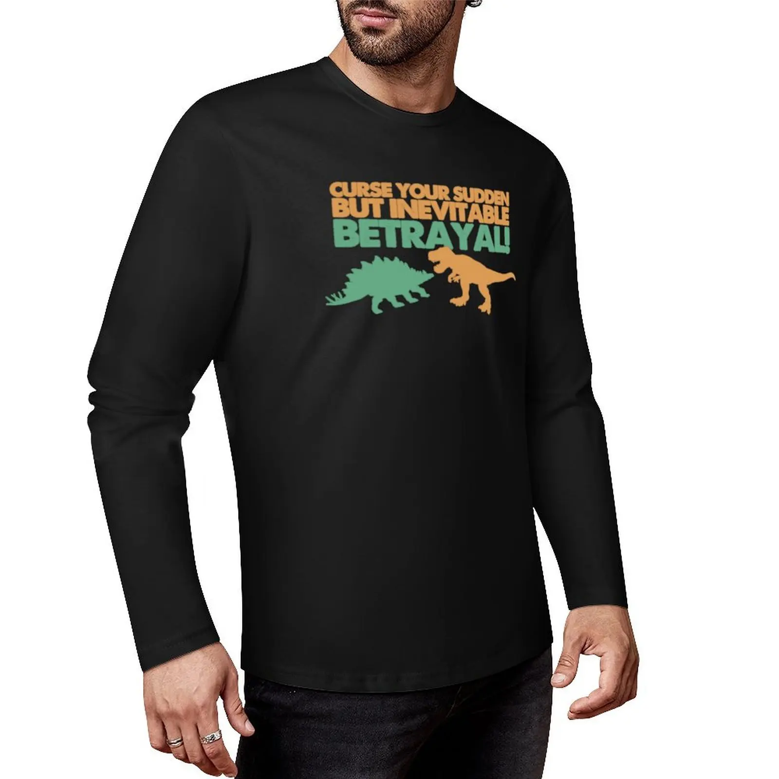 Curse your sudden but inevitable betrayal! Long T-Shirt t shirt man plain t-shirt black t shirts mens tall t shirts